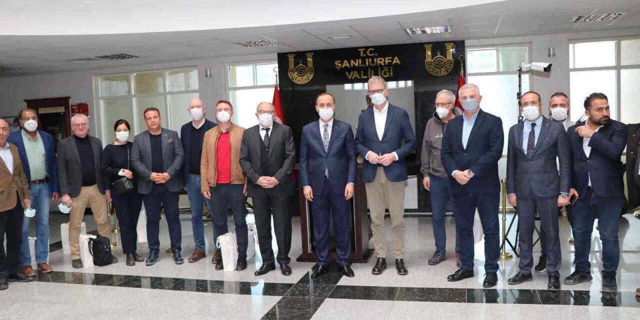 Alman Seyahat Birliği heyeti Şanlıurfa’da