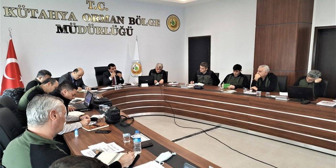 Kütahya’da Orman Yangınları Eylem Planı hazırlık toplantısı