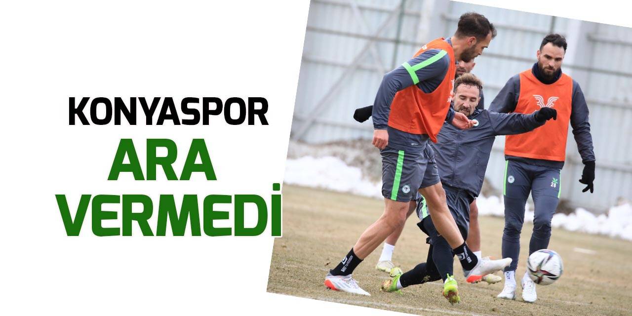 Konyaspor'da Başakşehir mesaisi başladı