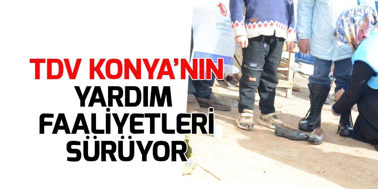 TDV Konya Şubesi'nin faaliyetleri sürüyor