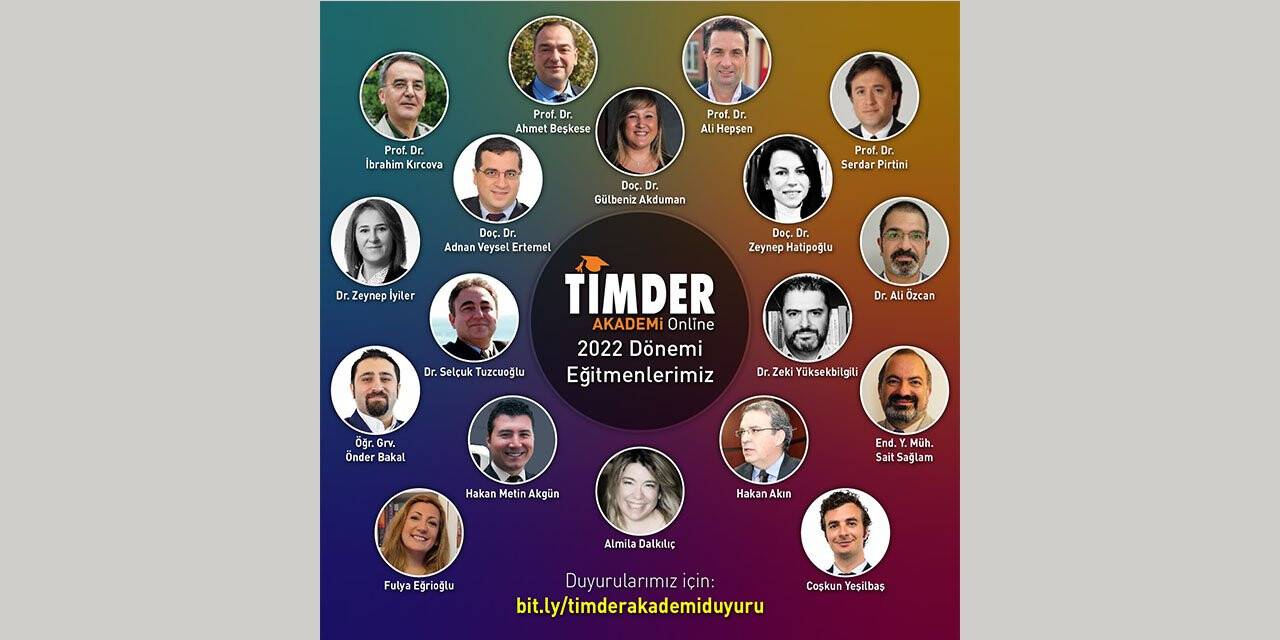 Timder Akademi Online Eğitimleri başlıyor