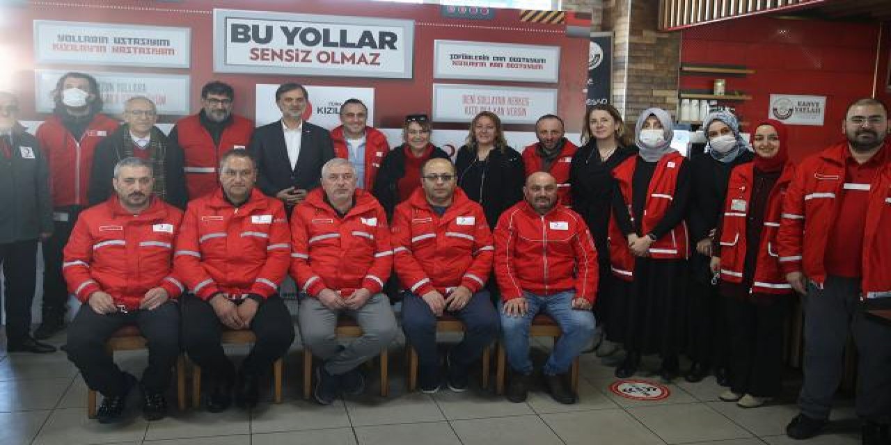 Uzun yol şoförleri afetlerde Türk Kızılayın "gönüllü ortağı" olacak