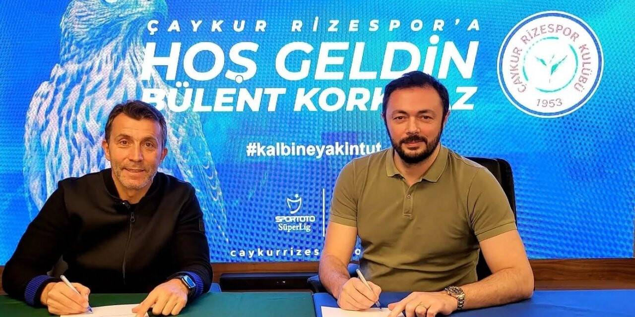 Çaykur Rizespor’da Bülent Korkmaz dönemi