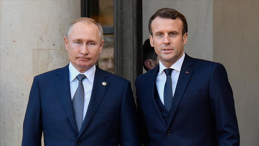 Putin ve Macron "Ukrayna krizi"ni görüştü