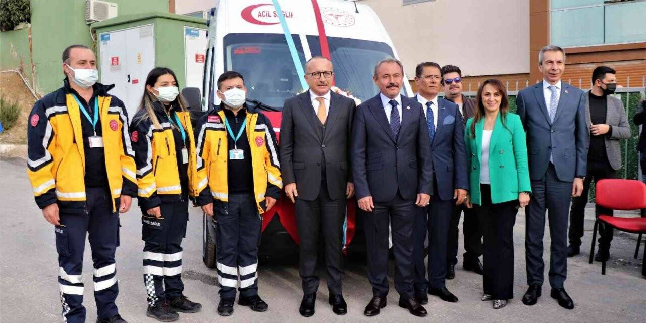 Denizli 112 Acil Sağlık hizmetleri 112. ambulansına kavuştu
