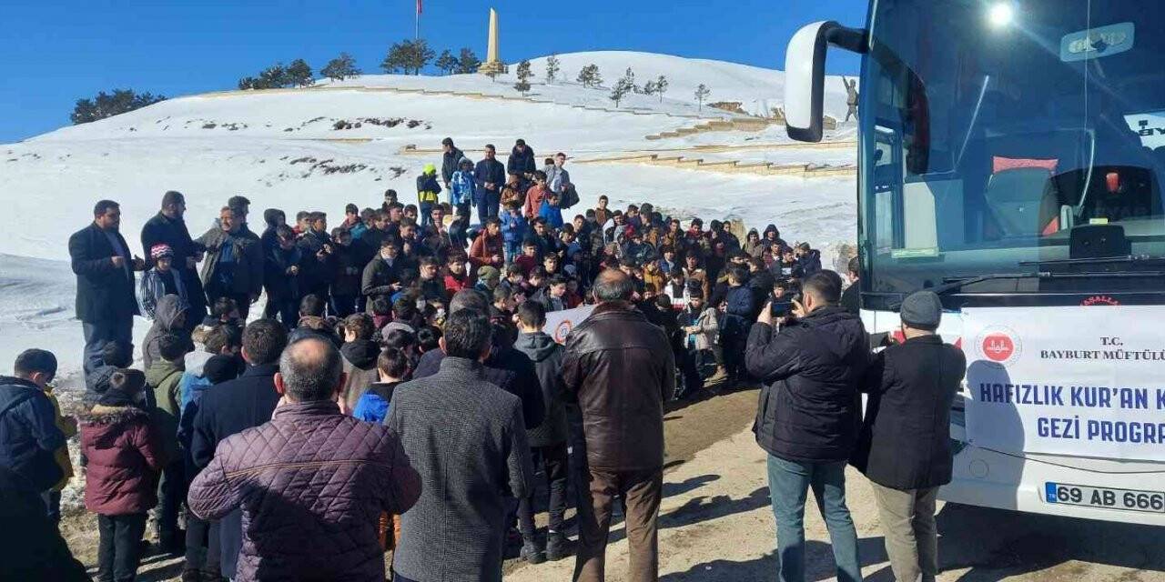 450 hafız adayı tarih ve kültür gezisinde buluştu