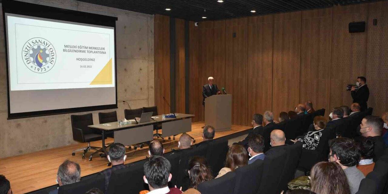 Mesleki Eğitim Merkezi programı Denizlili iş dünyasına tanıtıldı