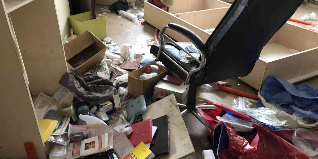 Gaziantep’te Aile Sağlığı Merkezi’ni talan eden şüpheli tutuklandı