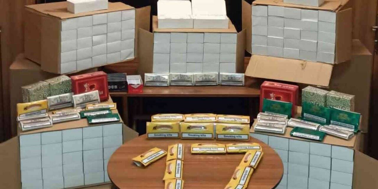 Çanakkale’de kaçak sigara operasyonu