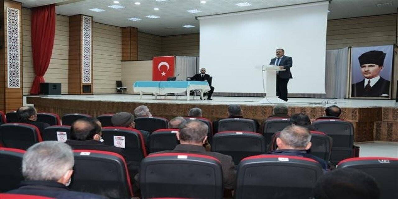 Erzincan’da Şubat ayı mutat personel toplantısı yapıldı