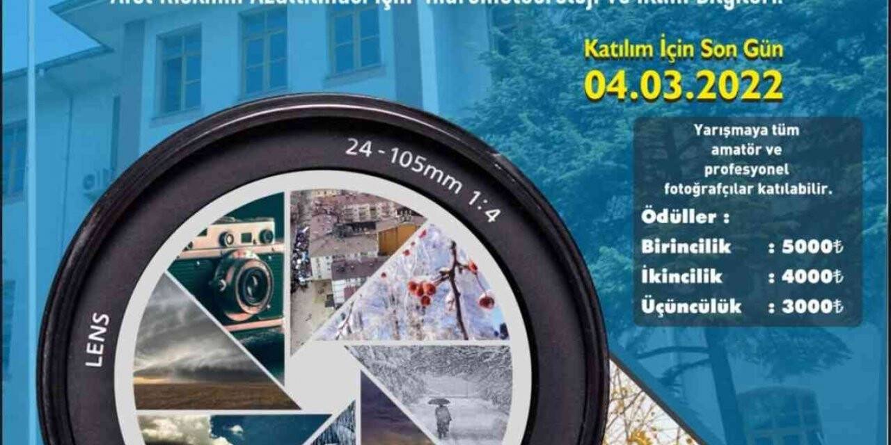 Meteorolojiden ödüllü fotoğraf yarışması
