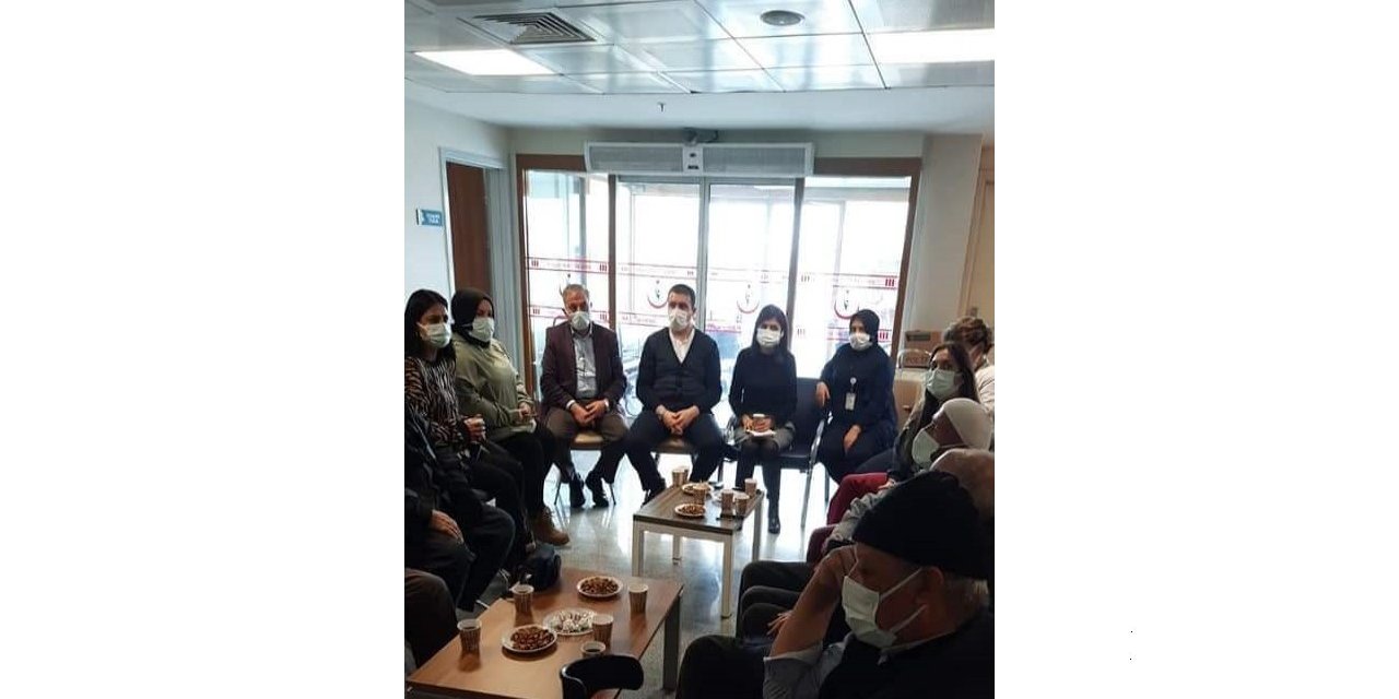 Seydişehir Devlet Hastanesi Başhekimi Cingöz  diyaliz hastalarını dinledi