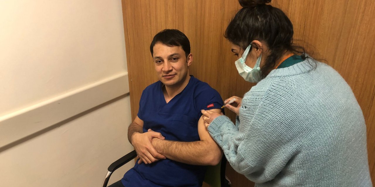 Beyşehir'de TURKOVAC aşısı uygulanmaya başlandı