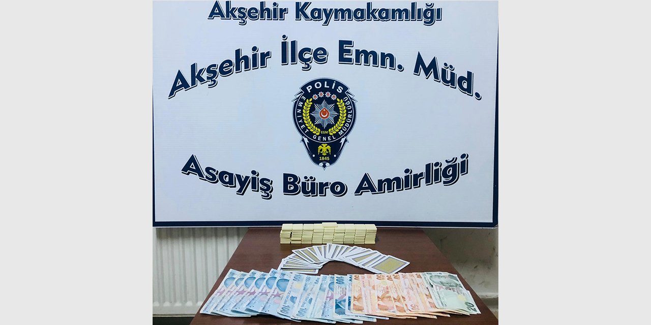 Konya'da kahvehanede kumar oynayan 5 kişiye para cezası