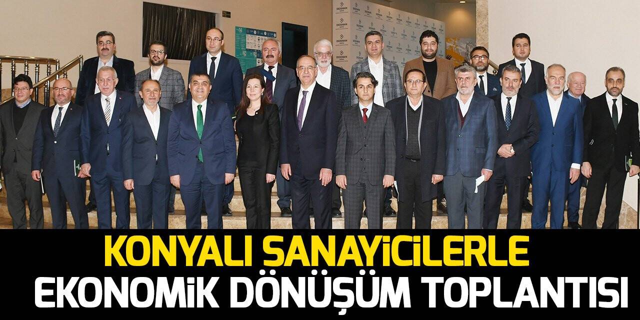 Konyalı sanayicilere AB Yeşil Mutabakatı ve yeşil dönüşüm anlatıldı