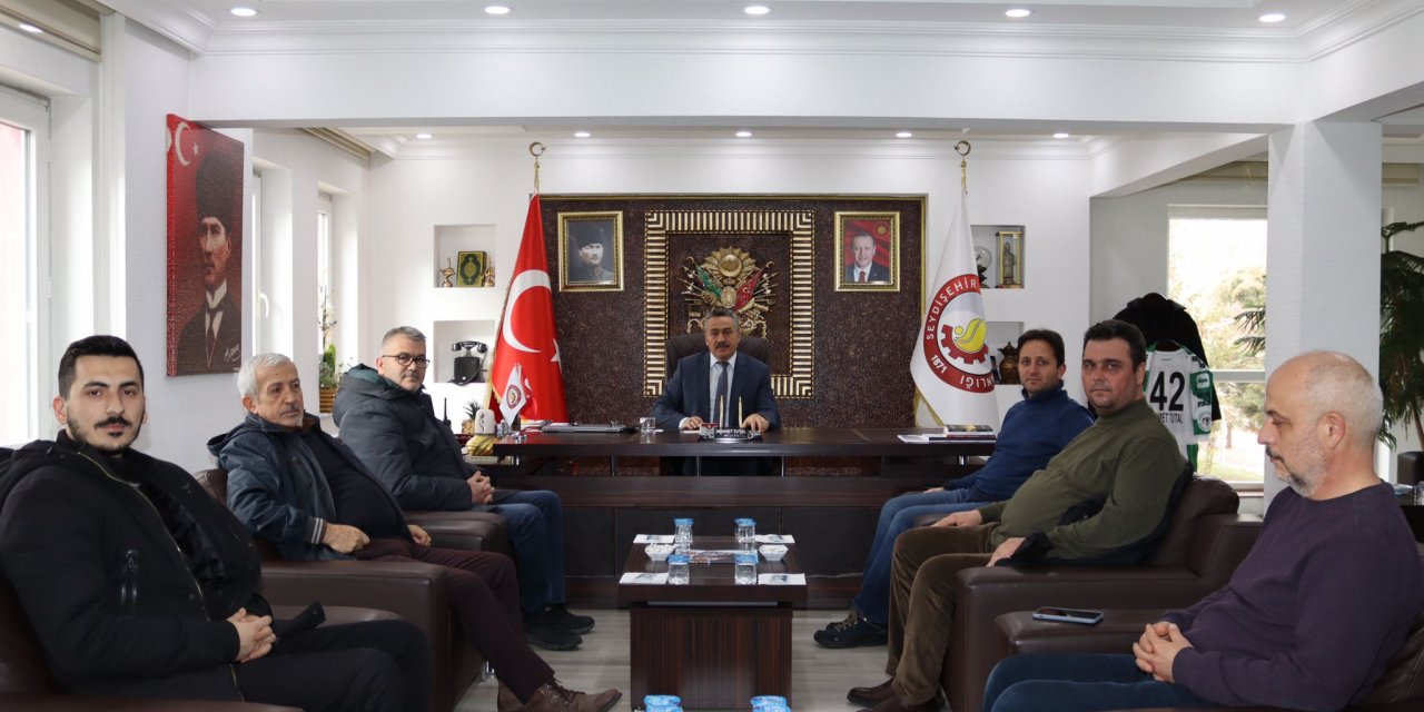 Seydişehir Belediye Başkanı Mehmet Tutal'a ziyaretler