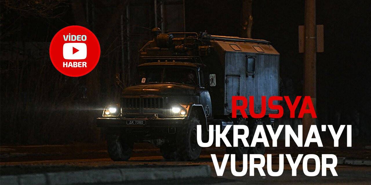 Rusya Ukrayna'nın kentlerini vuruyor