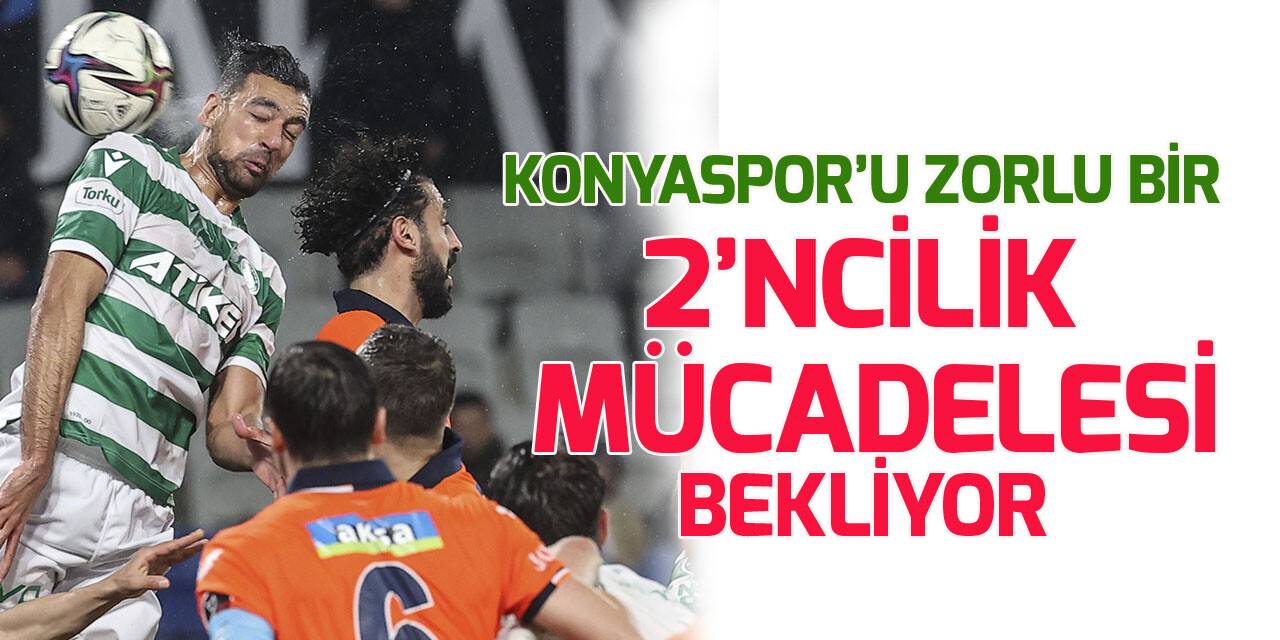 Konyaspor’u zorlu bir ikincilik yarışı bekliyor