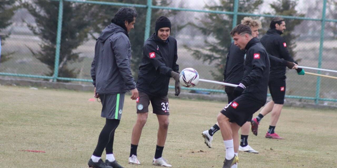 1922 Konyaspor, Eskişehirspor maçı hazırlıklarını tamamladı