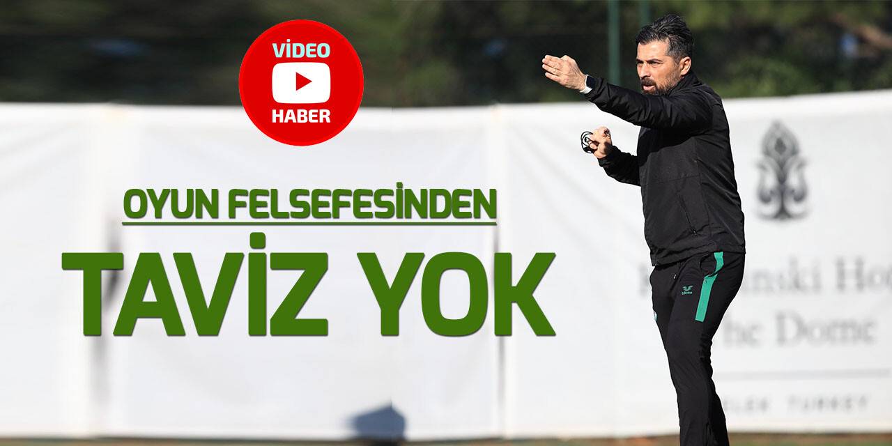 3 maçtır kazanmayan Konyaspor, oyun anlayışından taviz vermeyecek