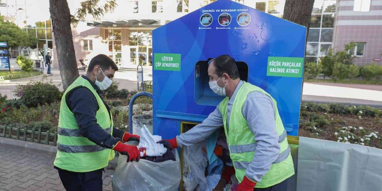 Adana’da 250 ton tekstil atığı toplandı