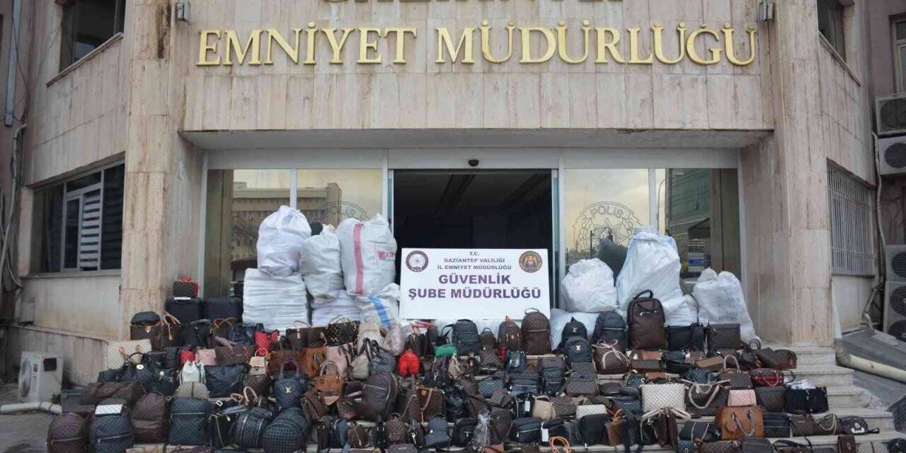 Gaziantep’te 10 milyon 380 bin liralık taklit ürün ele geçirildi