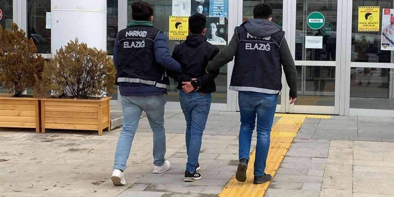 Elazığ’da uyuşturucu operasyonu: 1 gözaltı
