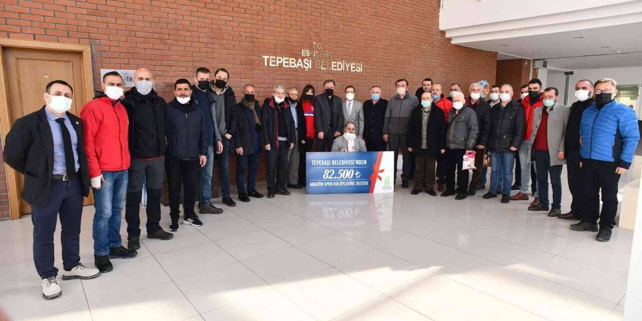 Tepebaşı’ndan amatör spora destek