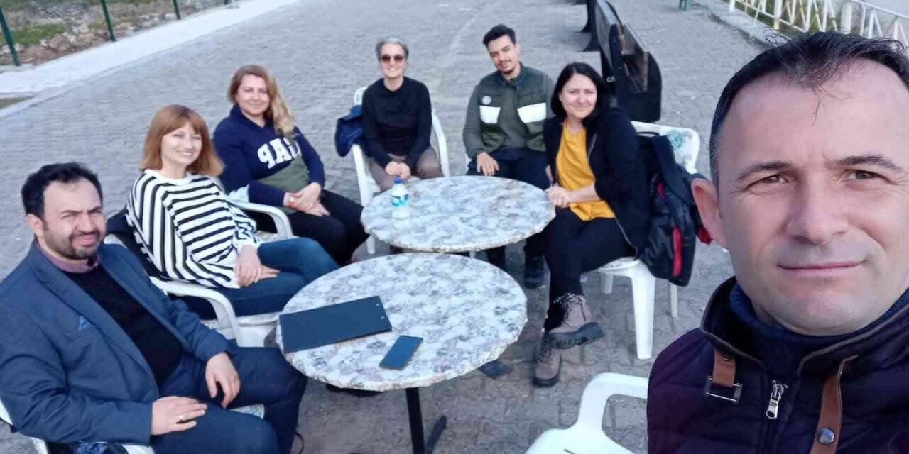 Geleceğin mimarları ilçeye hayran kaldı