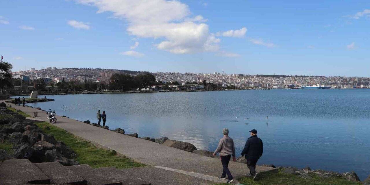 Samsun’da sıcaklık 23 dereceyi gördü