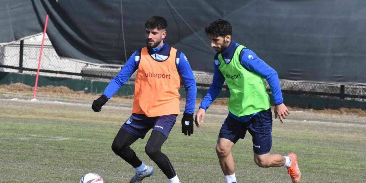 BB Erzurumspor, MKE Ankaragücü maçı hazırlıklarını sürdürdü