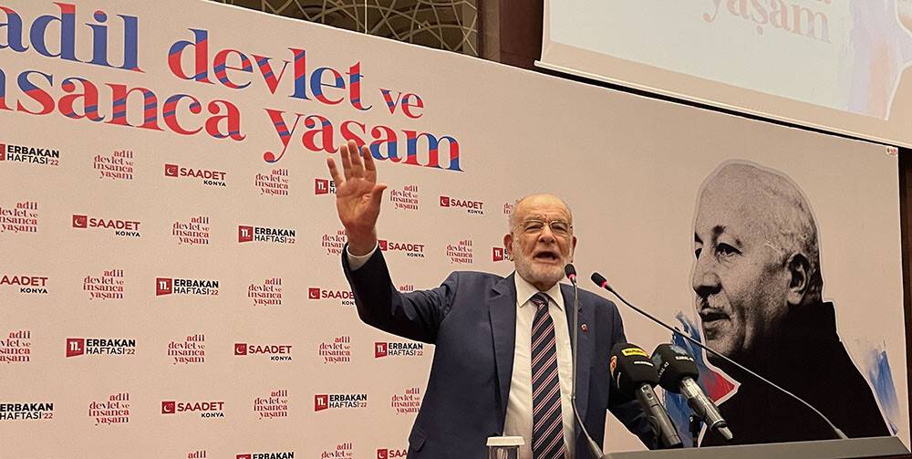 Karamollaoğlu, Konya'da konuştu