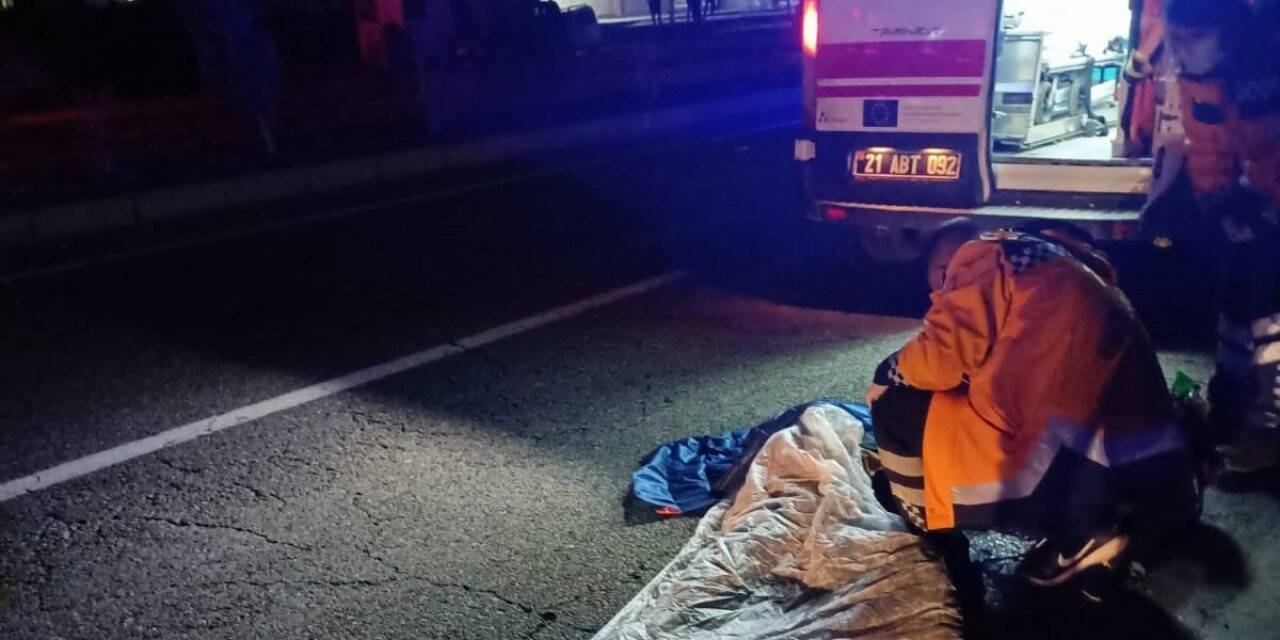 Diyarbakır’da feci kaza: 1 ölü