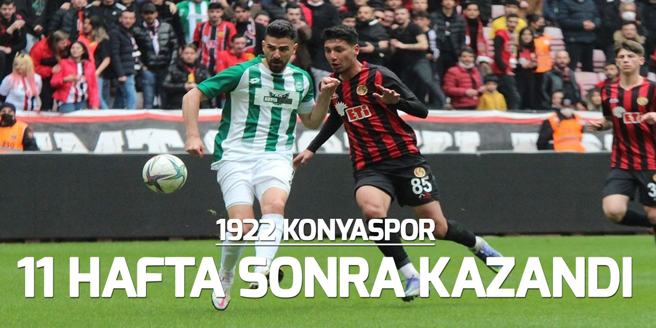 Eskişehirspor: 1 - 1922 Konyaspor: 2