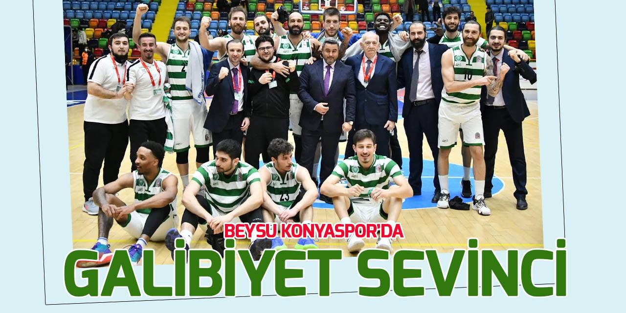 Beysu Konyaspor'da galibiyet sevinci