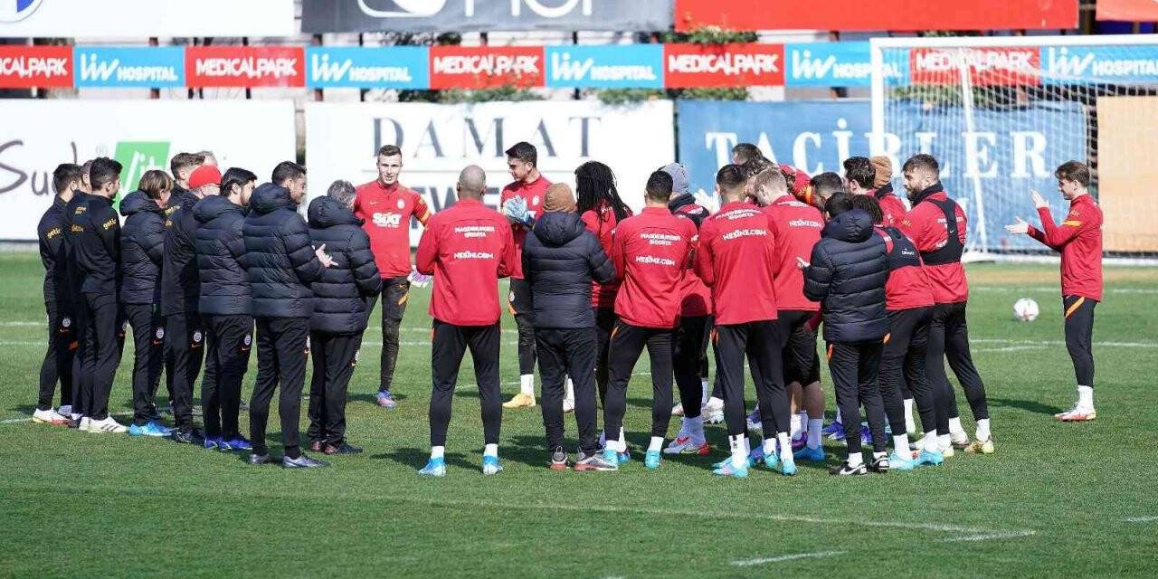 Galatasaray’da Konyaspor maçı hazırlıkları sürüyor