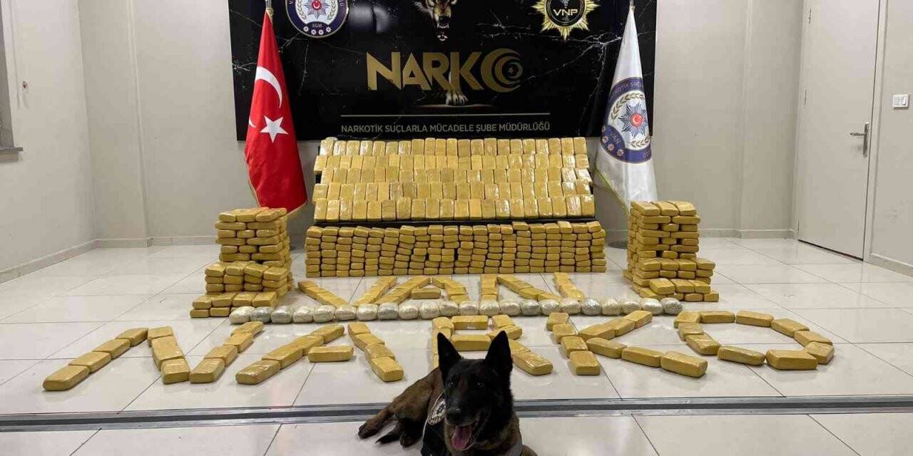 Van’da 347 kilo eroin ele geçirildi