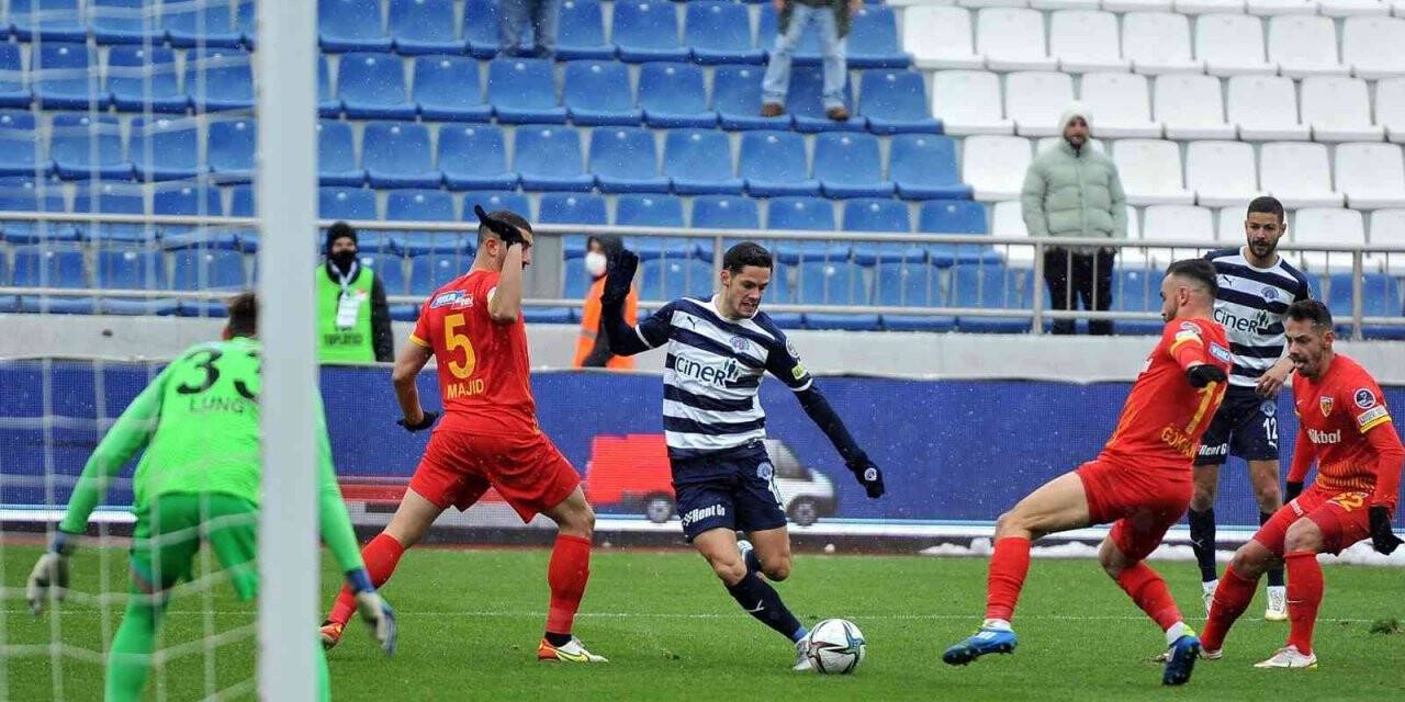 Kayserispor en çok gol yiyen takım oldu