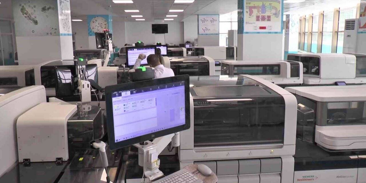 Bölgenin en büyük laboratuvar merkezi 7-24 hizmet veriyor