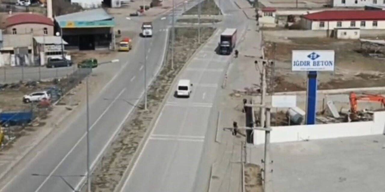 Iğdır polisinden dron destekli denetim