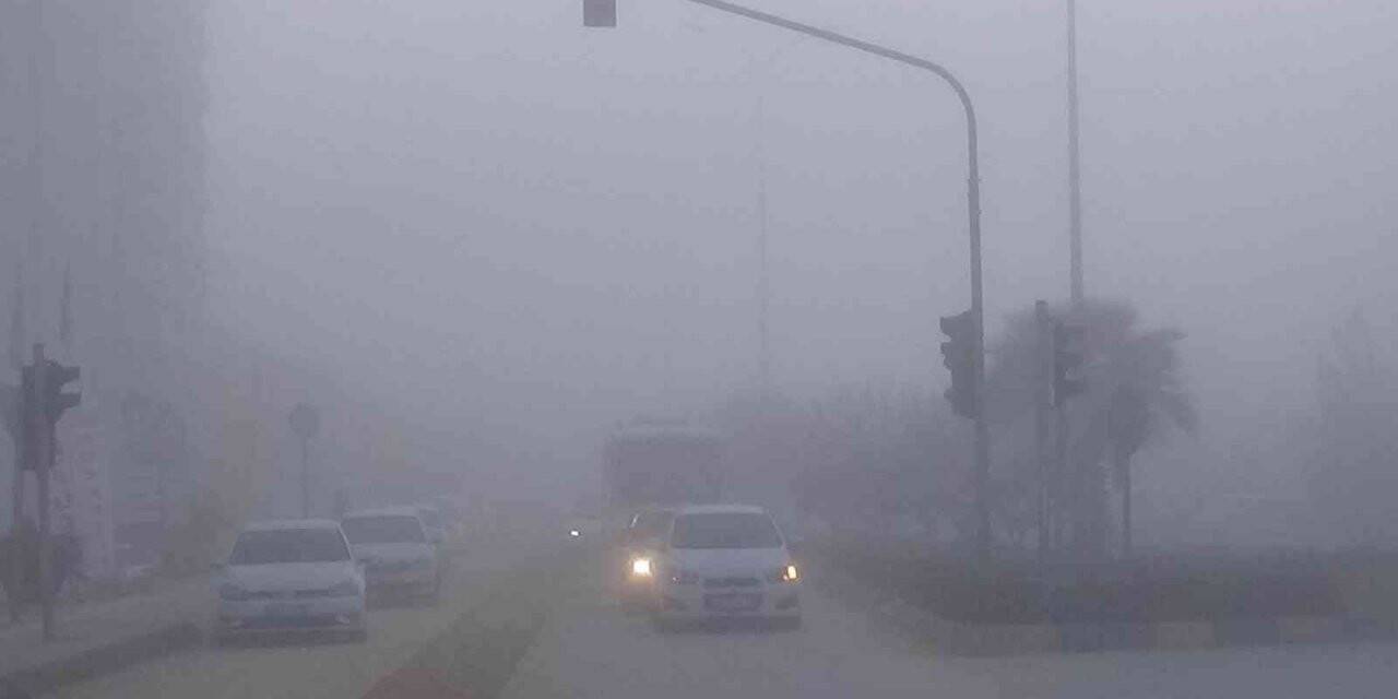 Kilis’te yoğun sis etkili oldu
