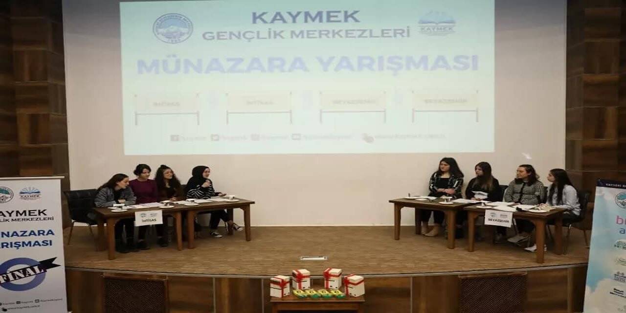 KAYMEK’in gençlerinden münazara yarışması