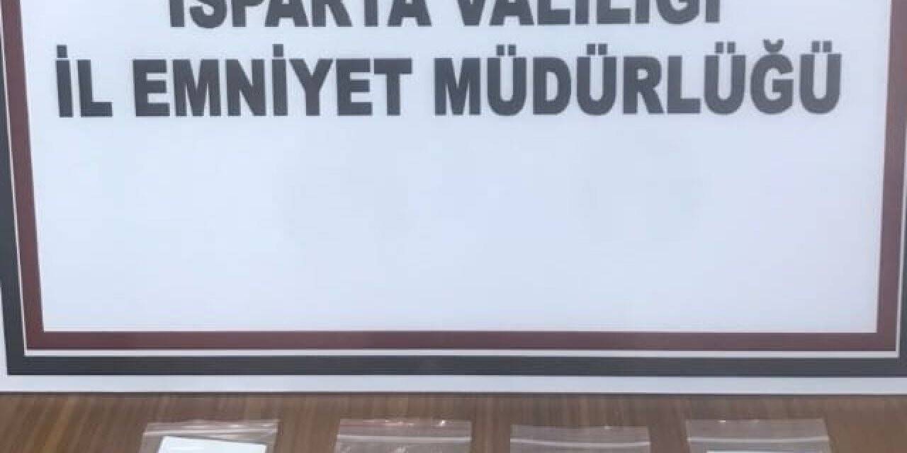 Isparta’da 23 uyuşturucu operasyonunda 48 şüpheli yakalandı