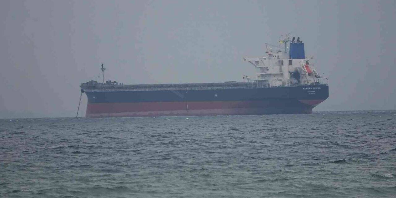 Rus füzesinin vurduğu Japon yük gemisi Yalova’da onarılacak