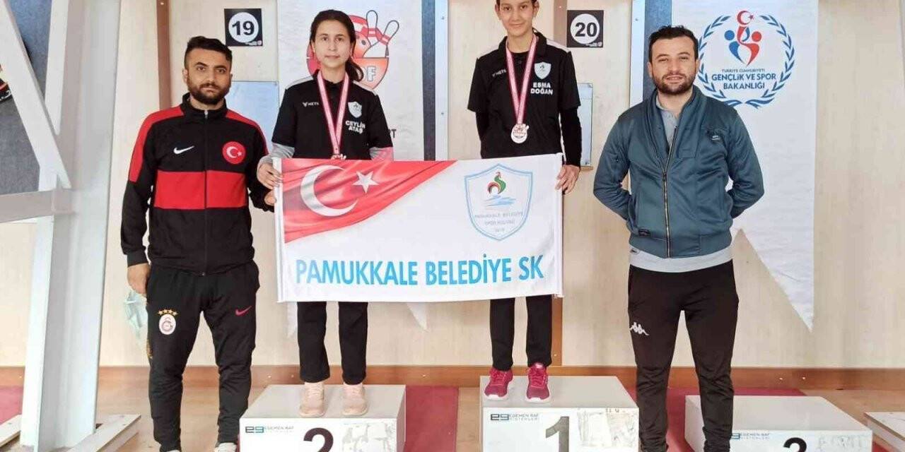 Pamukkaleli sporcular hafta sonu 24 madalya kazandı