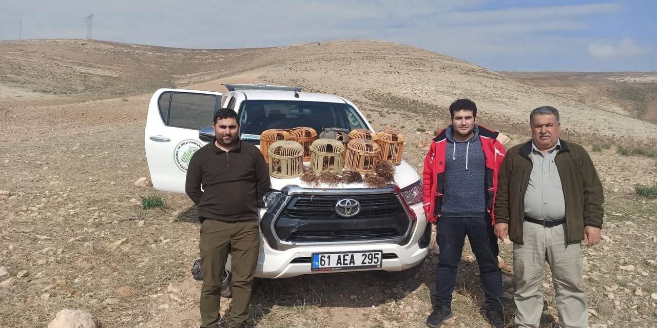 Şanlıurfa’da kaçak avlanan 7 kişiye işlem yapıldı