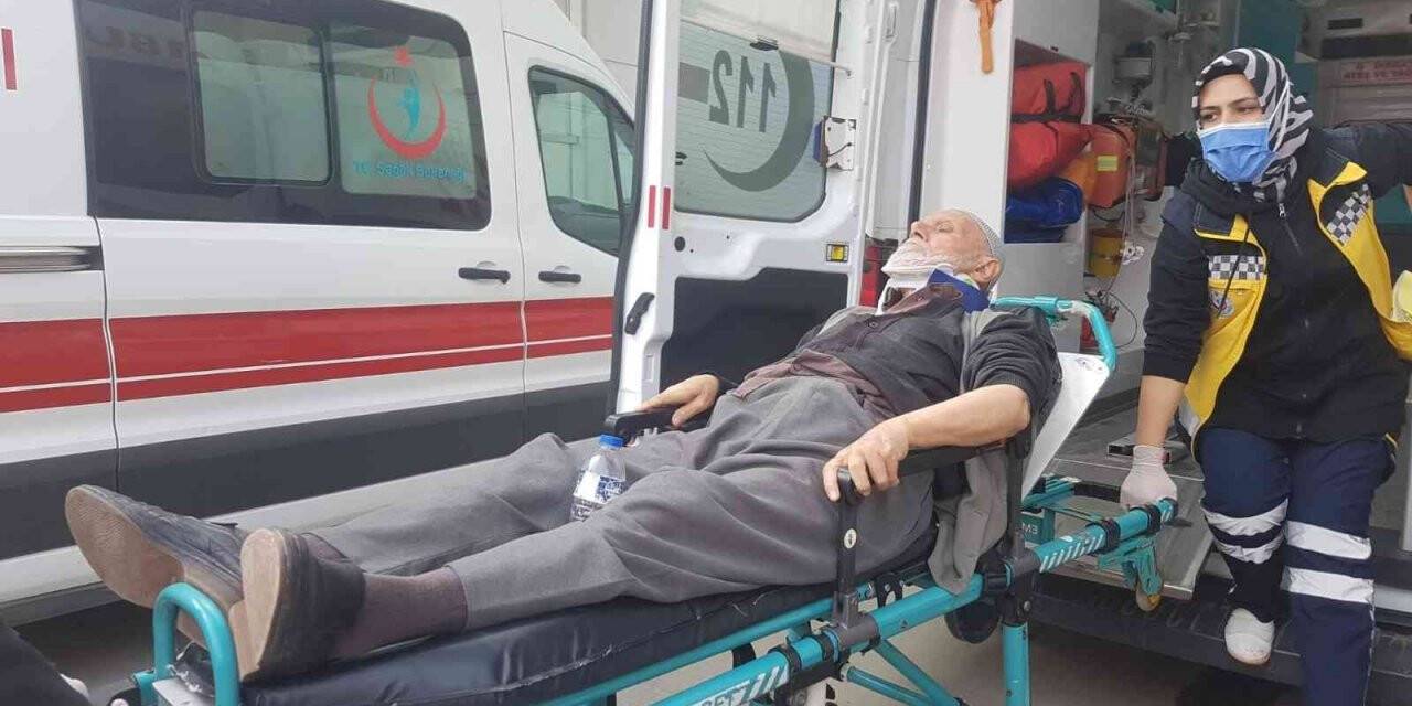 İki otomobil çarpıştı: 1 yaralı