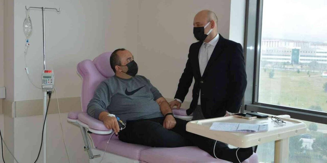 PAÜ Hastanesinde İnfüzyon Ünitesi hizmet vermeye başladı