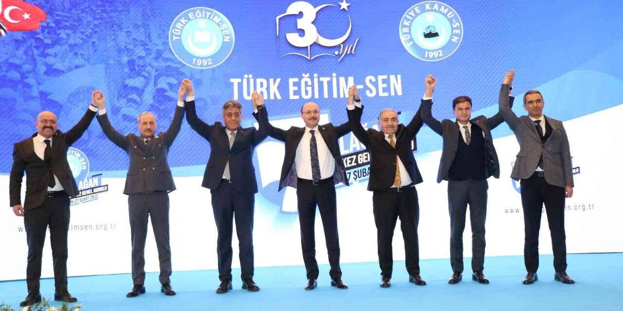Türk Eğitim-Sen Genel Başkanı Geylan güven tazeledi
