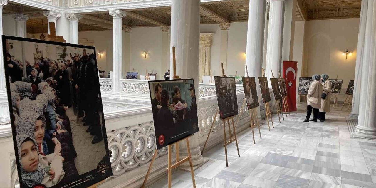 İstanbul Üniversitesi’nde ‘Sükut İkrardan Gelmez’ fotoğraf sergisi açıldı